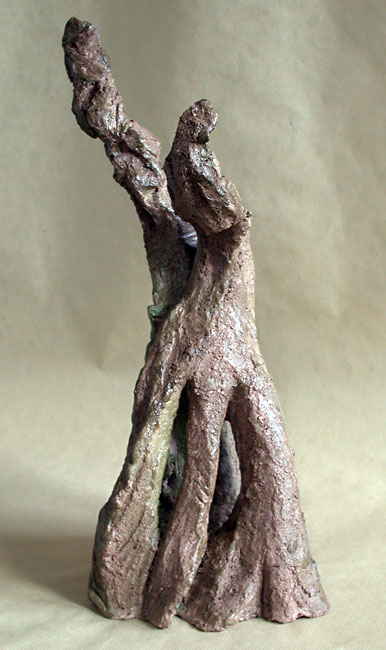 Untitled clay sculpture