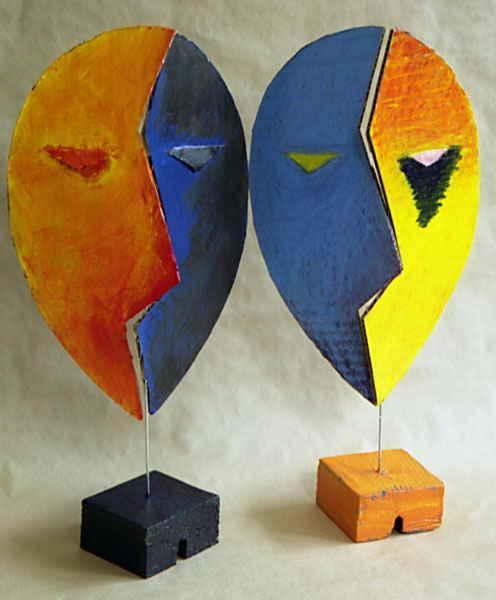 Cardboard faces