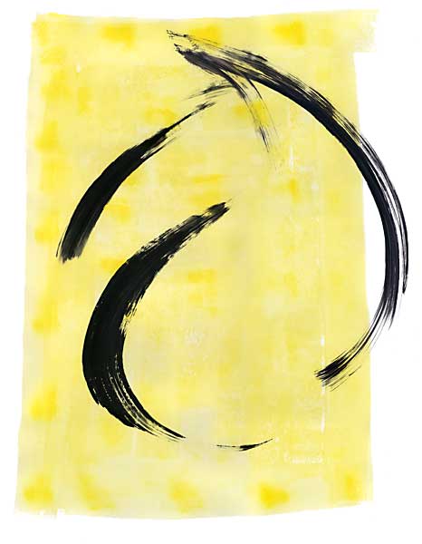 Abstraction jaune 05/2005 