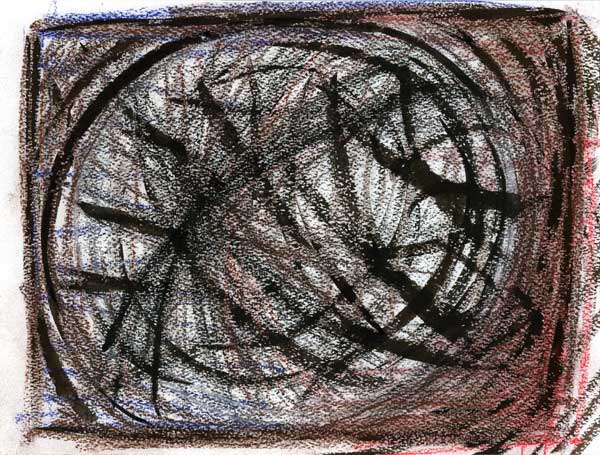 Gribouillis (crayon et encre)