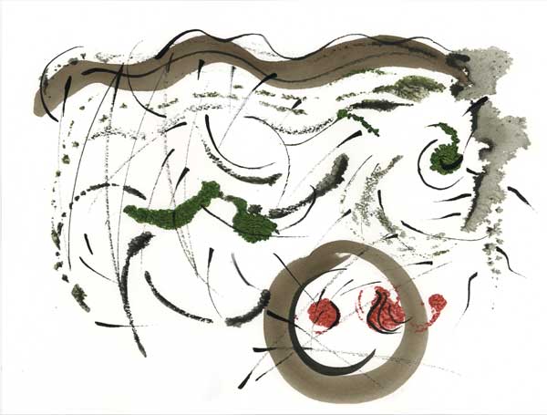 Gribouillage � l’encre 09/06-1