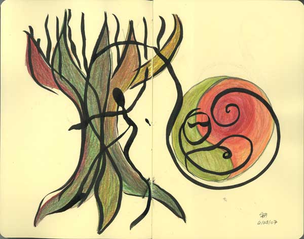 L’arbre et la lune